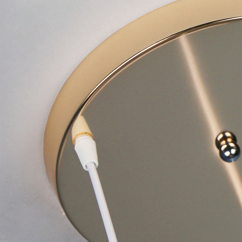 Crystal sfera a ciondolo modernità multipla luce sospesa per sala da pranzo