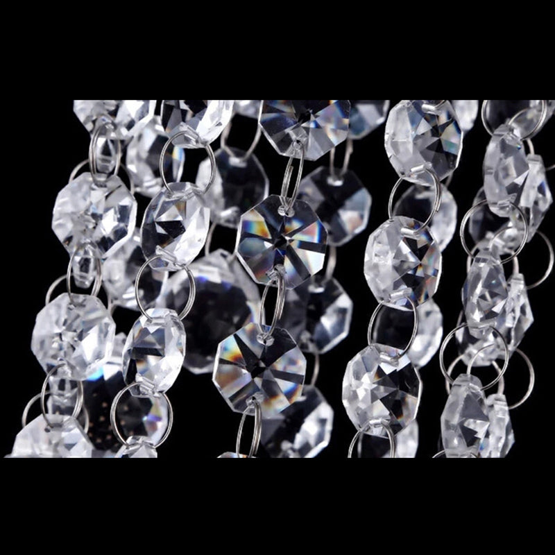 Dîner sphérique Lampe suspendue Verre fumée 1 lumière pendante moderne avec décor en cristal