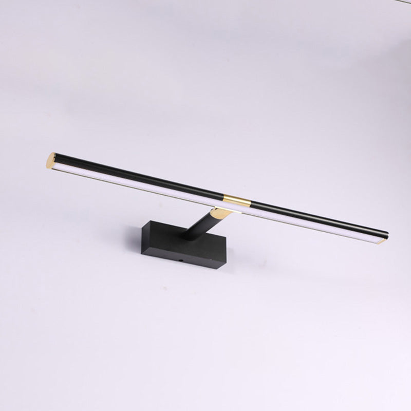 Lampada montata a parete nera Lampada montata Nordic LED LED LED ALIMINE DI SCONCE