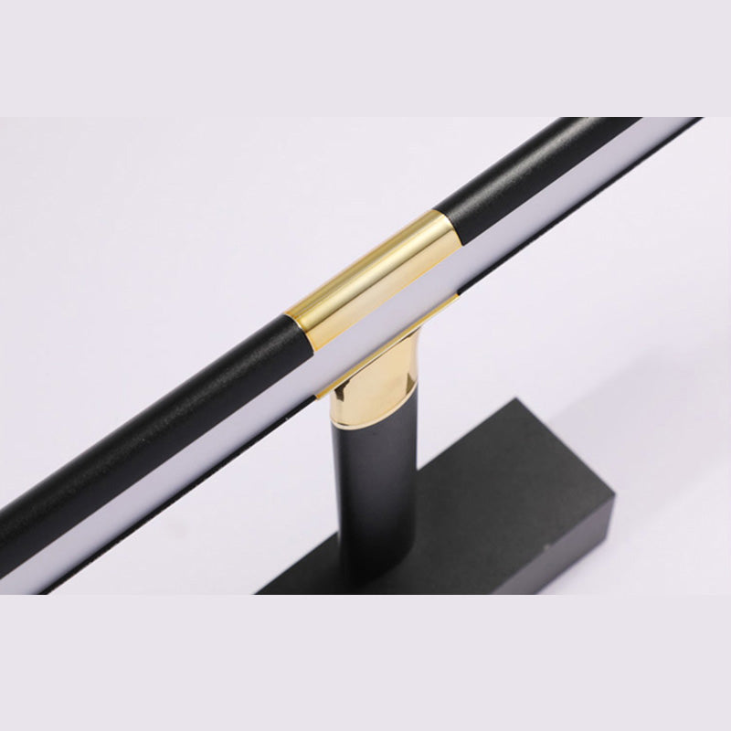Lampada montata a parete nera Lampada montata Nordic LED LED LED ALIMINE DI SCONCE