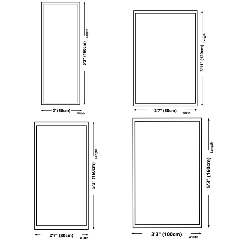 Simple Indoor Room Area Rug Brown Geometric Carpet Polyester Non-Split Indoor Carpet