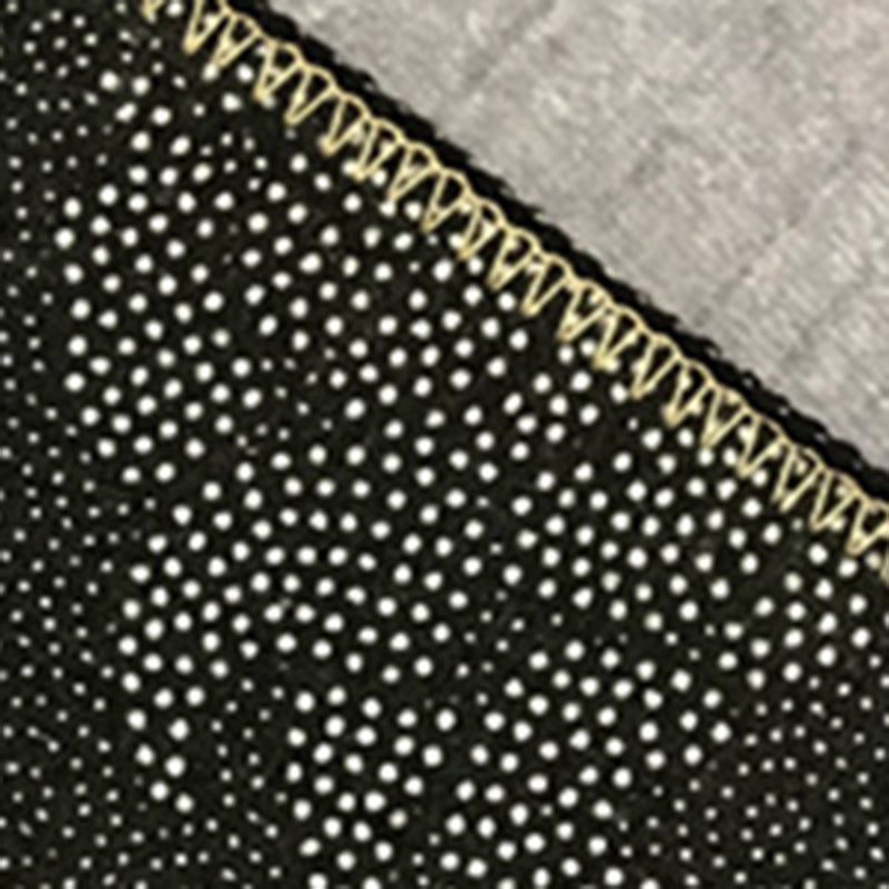 Modern Geometric Area Carpet Polyester Medium Living Room Rug with Non-Slip Backing