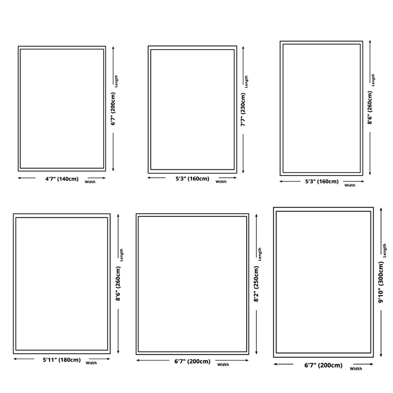 Minimalist Home Decoration Carpet Graphic Design Polyester Indoor Rug Non-Slip Backing Area Rug