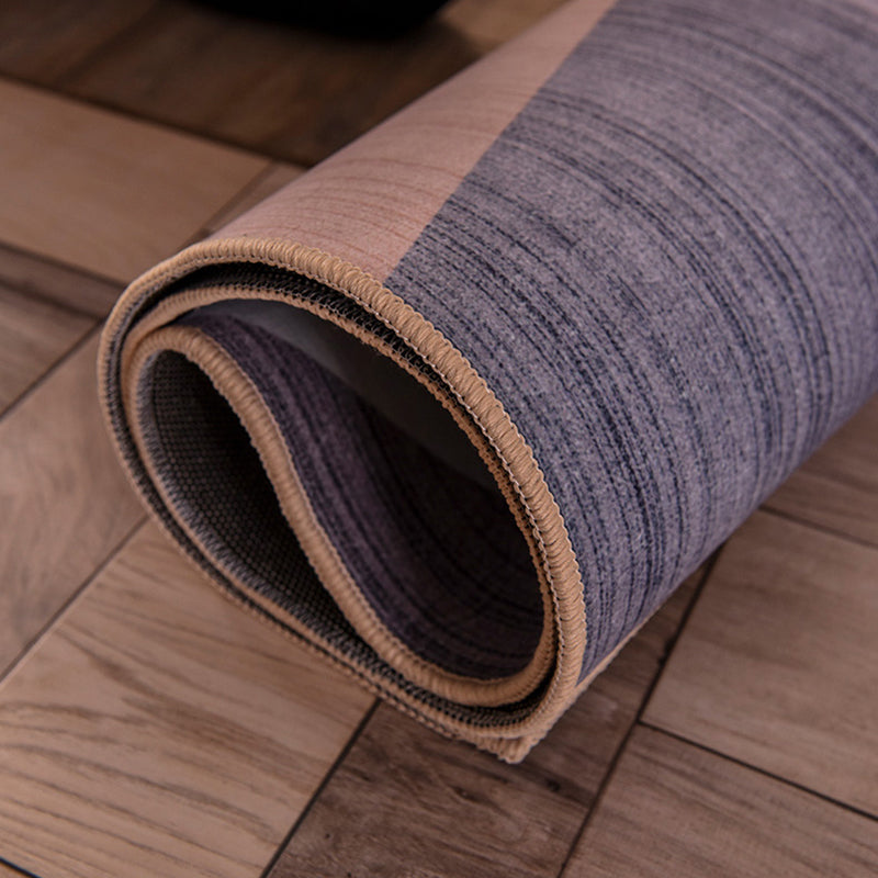 White Tone Home Decor Carpet Nordic Geometric Printed Area Rug Polyester with Non-Slip Backing Rug