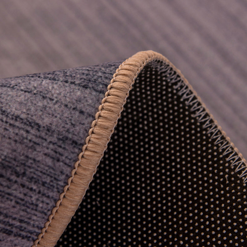 White Tone Home Decor Carpet Nordic Geometric Printed Area Rug Polyester with Non-Slip Backing Rug