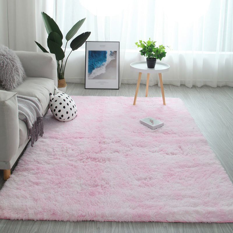 Einfacher Shag Wohnzimmer Teppich Stilvoller Krawattenbereich Teppich Polyester Anti-Rutsch-Rücken-Innenteppich