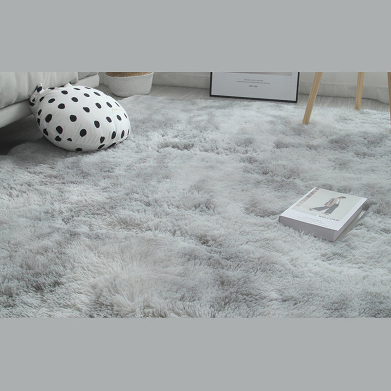 Einfacher Shag Wohnzimmer Teppich Stilvoller Krawattenbereich Teppich Polyester Anti-Rutsch-Rücken-Innenteppich