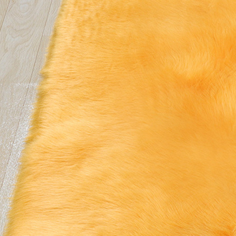 Comfort Shag Area Rug Calming Solid Polypropylene Carpet Easy Care Washable Rug for Living Room