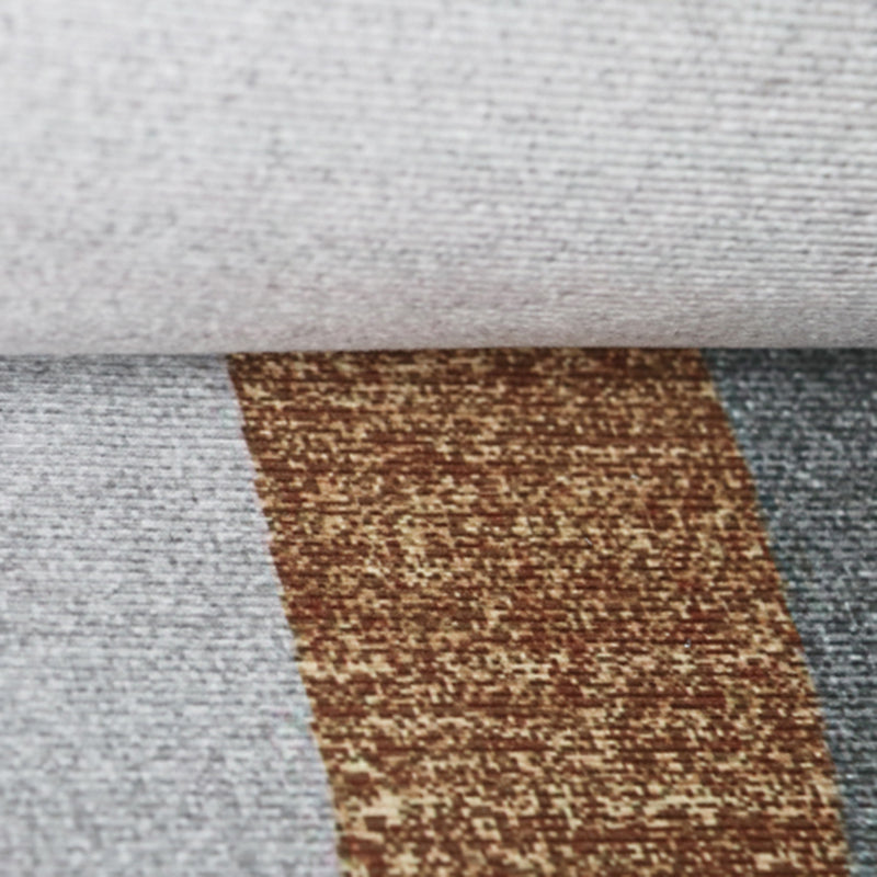 Black Tone Geometric Print Rug Polyester Carpet Modern Non-Slip Backing Indoor Rug for Living Room