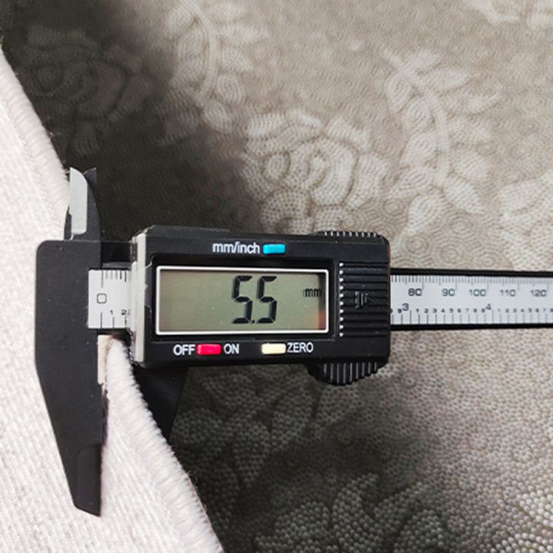 Black Tone Geometric Print Rug Polyester Carpet Modern Non-Slip Backing Indoor Rug for Living Room