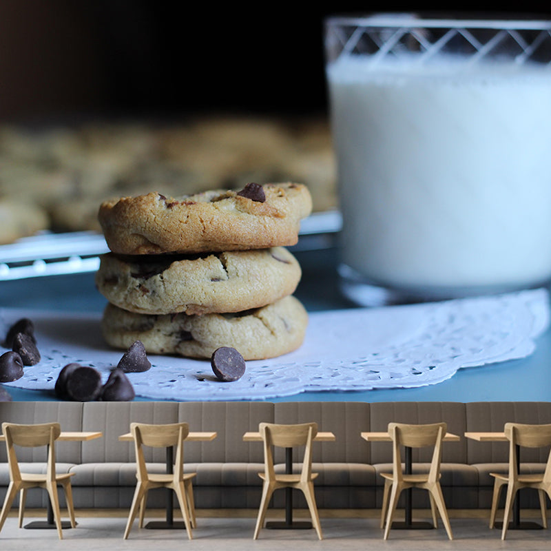Modern Style Mini Cookie Mural Pattern Commercial Use Photography Wall Decor