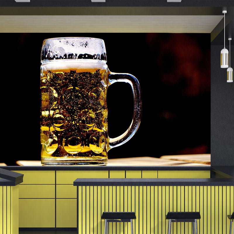 Beer Mural Wallpaper Contemporary Photography Commercial Use Wall Covering