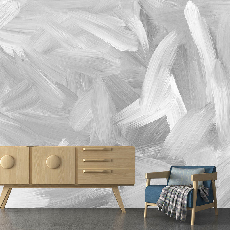 Abstract Print Mural Wallpaper Modernism Mildew Resistant Living Room Wall Mural