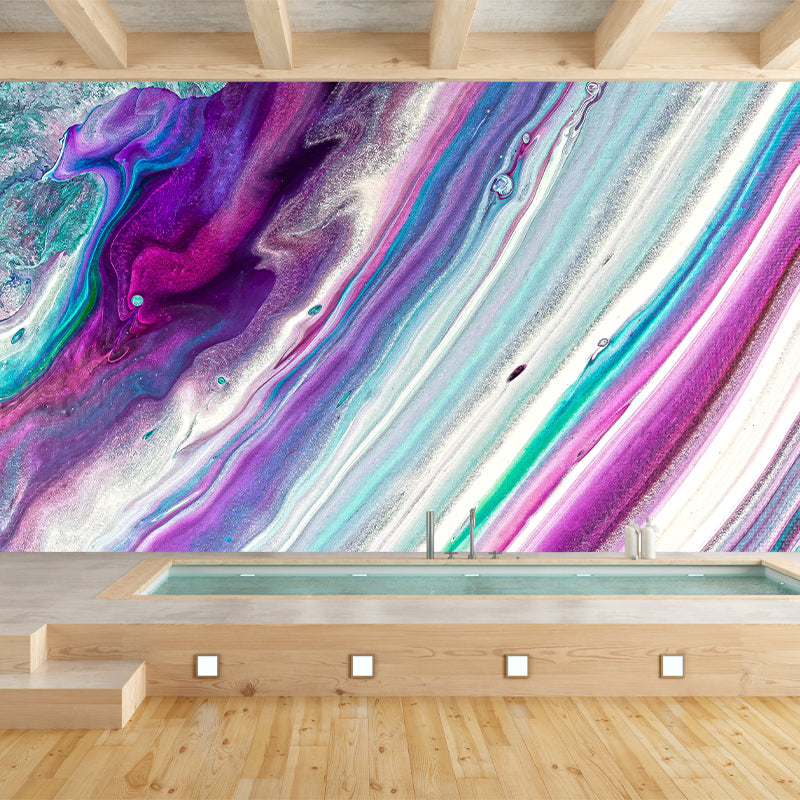 Abstract Print Mural Wallpaper Modernism Mildew Resistant Living Room Wall Mural