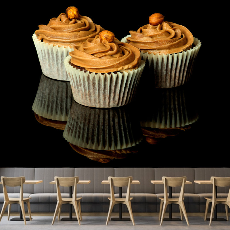 Cake Dessert Wall Decal Decor for Dining Room Kitchen Dessert Shop Stain Resistant