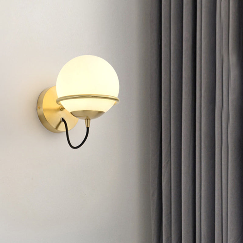 1 HEAD-SIDEDIDE LIGHTE LEIL MODIFICATION MUR MUR ALIMENTATION DU MUR AVEC GLOGE BLANC SHADADE