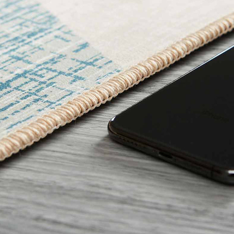 Mehrfarbiger Teppich mit Dreiecksmuster, Polyester, nordischer Teppich, schmutzabweisender Innenteppich für Heimdekoration