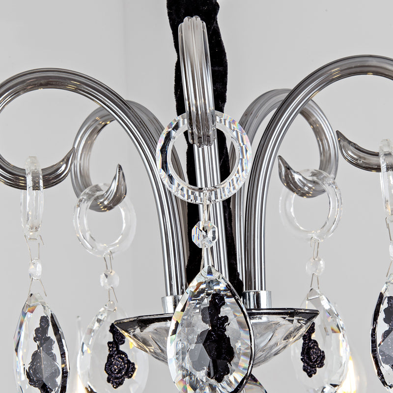 Kerze Kronleuchter Leuchte Traditionelle Kristallheizbeleuchtung für das Restaurant