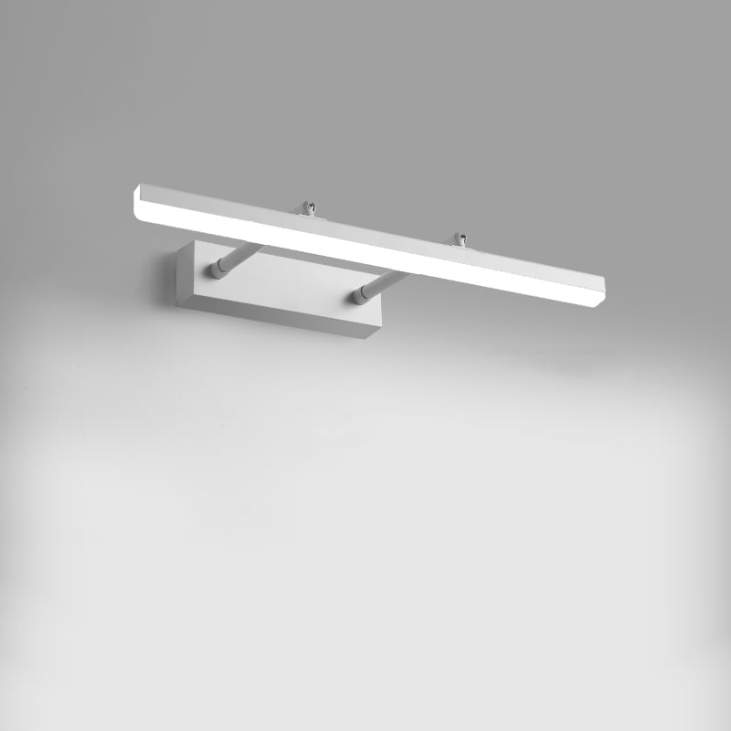 Strip Bath Bath Sconce Funce Seguite Metal LED Contemporary Wall Monte Light Segret
