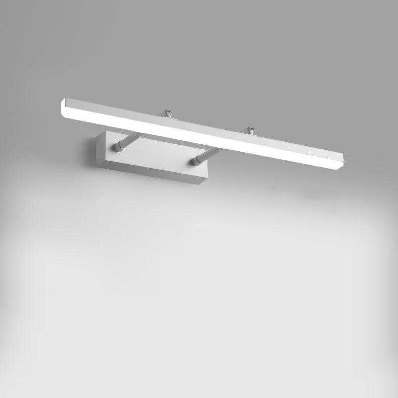 Strip Bathroom Sconce Light Fixture Metal LED Contemporary Wall Mount Light Fixture