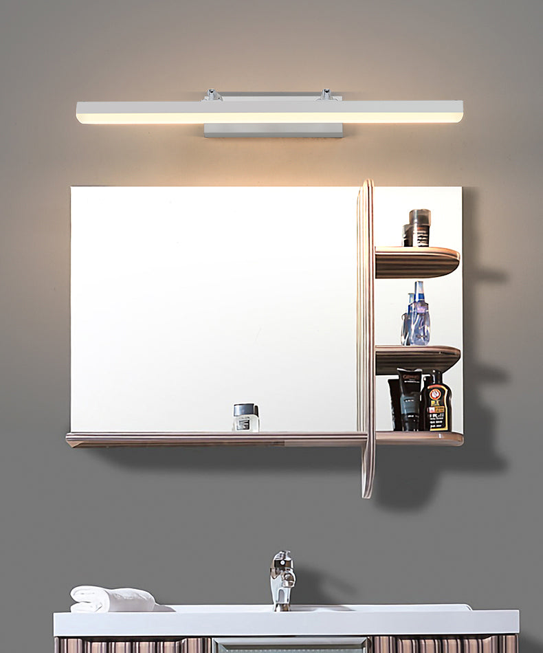 Strip Bathroom Sconce Light Fixture Metal LED Contemporary Wall Mount Light Fixture