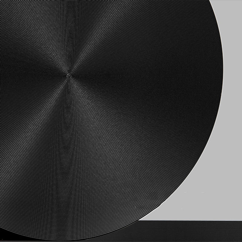 Illuminazione dell'isola contemporanea illuminazione isola lineare luce appesa in nero