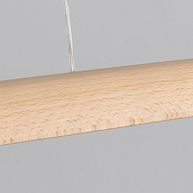 Luci a ciondolo da cucina moderna Lampaggio di illuminazione isola lineare in metallo