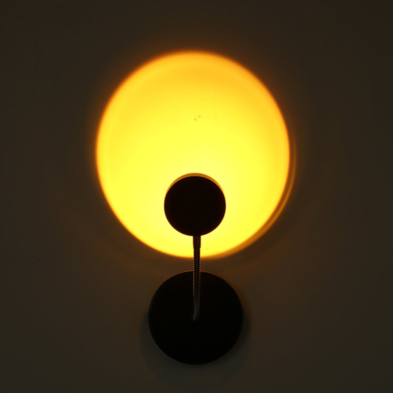 Armed 1-Light Modern Sconce Light LED Metal Wall Lighting Ideas for Living Room