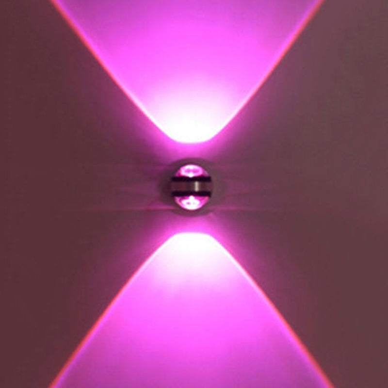 Silver Aluminium Modern Murce Murce Global LED Mur Murd Mounted for Hotel