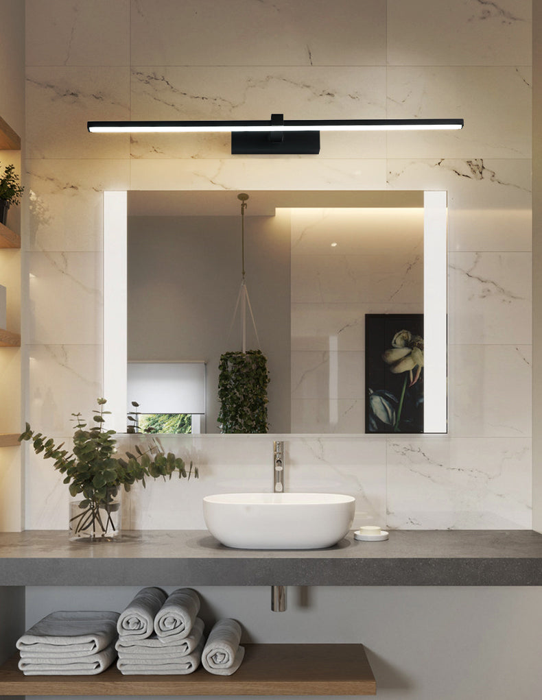 Lampada a parete LED lineare in alluminio in moderna luce murale acrilica in stile minimalista per spazi interni