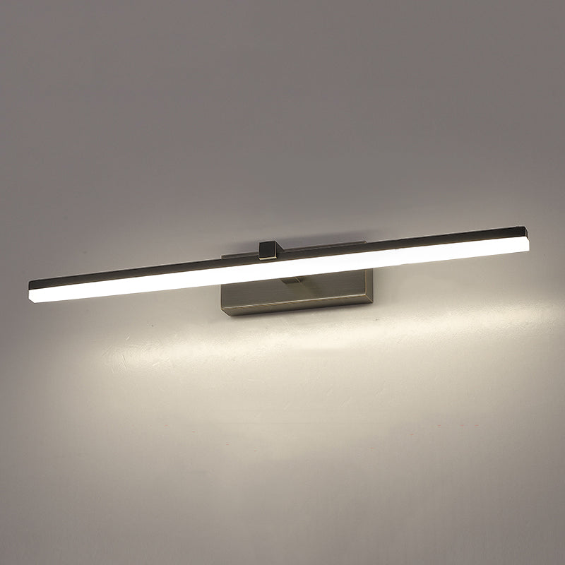 Modern Linear Vanity Sconce Lights Metal 1-Light Wall Lighting Fixture for Bathroom