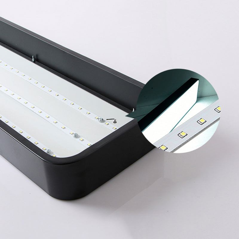 Aluminium LED Flush Mount MODERN MODRY LIGHT PLACIER LIGHT DIMINATION POUR OFFICE