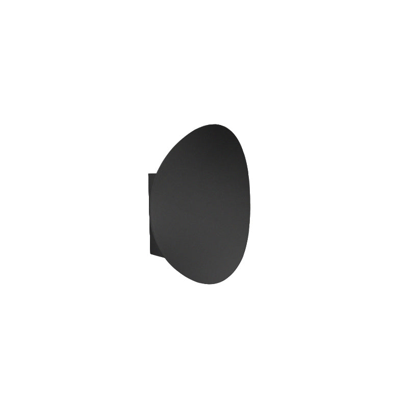 Modern Minimalist LED Wall Sconce Aluminium Circular Wall Lamp for Interior Spaces