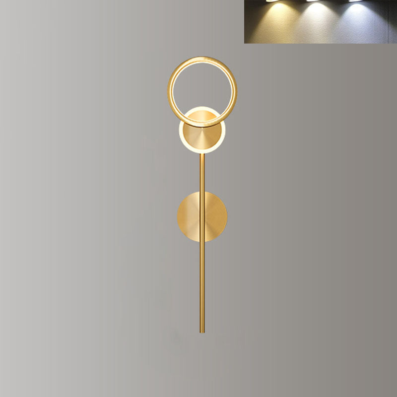 Acrylic Wall Light Nordic Modern Linear LED Wall Sconce for Living Room