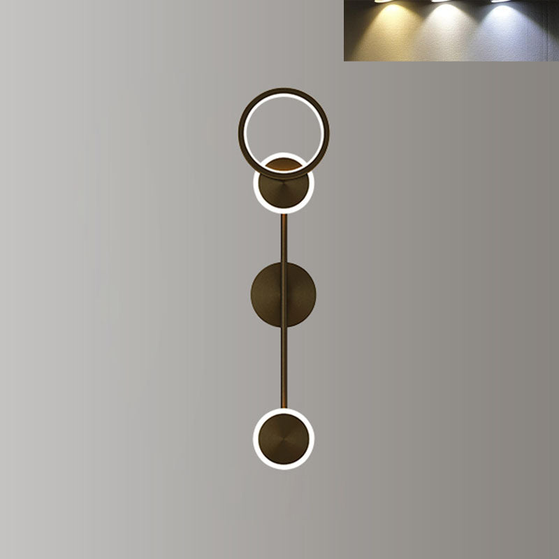 Acrylic Wall Light Nordic Modern Linear LED Wall Sconce for Living Room