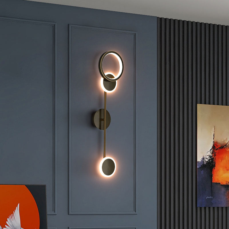 Acrylic Wall Light Nordic Modern Linear LED Wall Sconce for Living Room