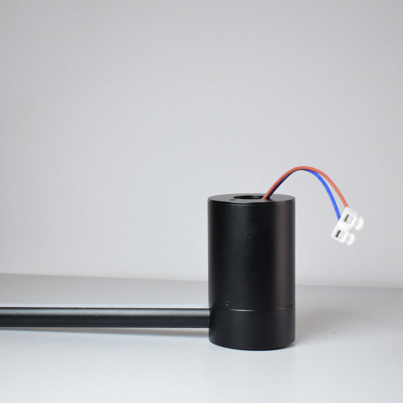 Metallstange Wandmontageleuchte moderne RGB -Leuchtenleuchte in Schwarz
