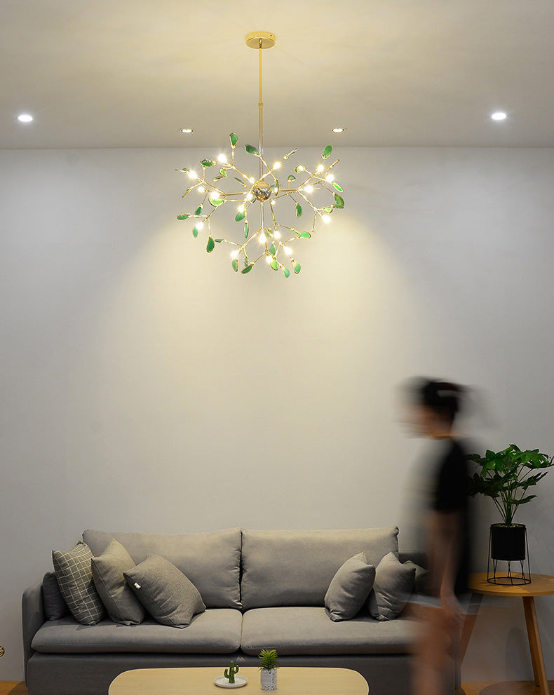 Fireflies Camera da letto Lampaggio dell'illuminazione Metal Minimalist Style Pendente lampadario