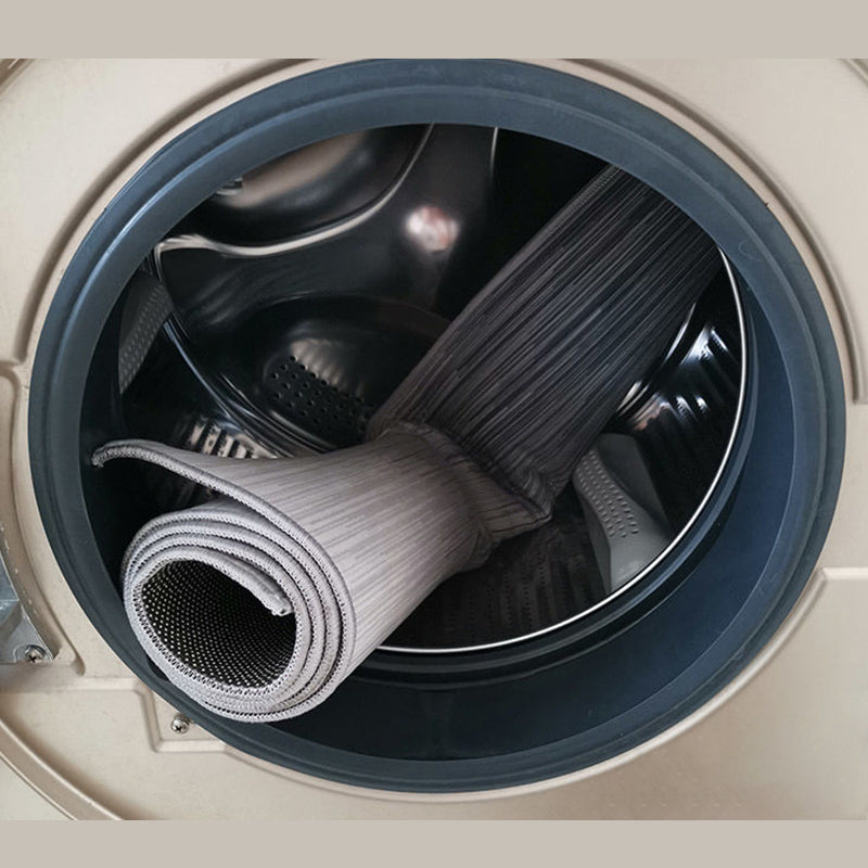 Nordic Marbling Printed Rug Light Color Polyester Area Carpet Non-Slip Backing Rug for Living Room