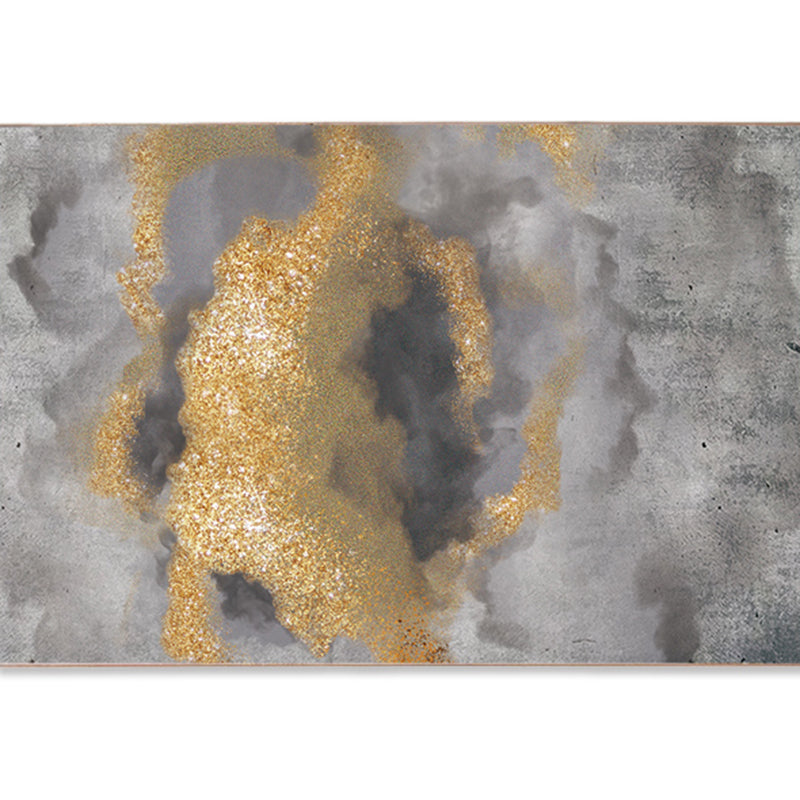 Color Mixed Causal Area Carpet Polyester Color Blooming Indoor Rug Easy Care Carpet for Living Room