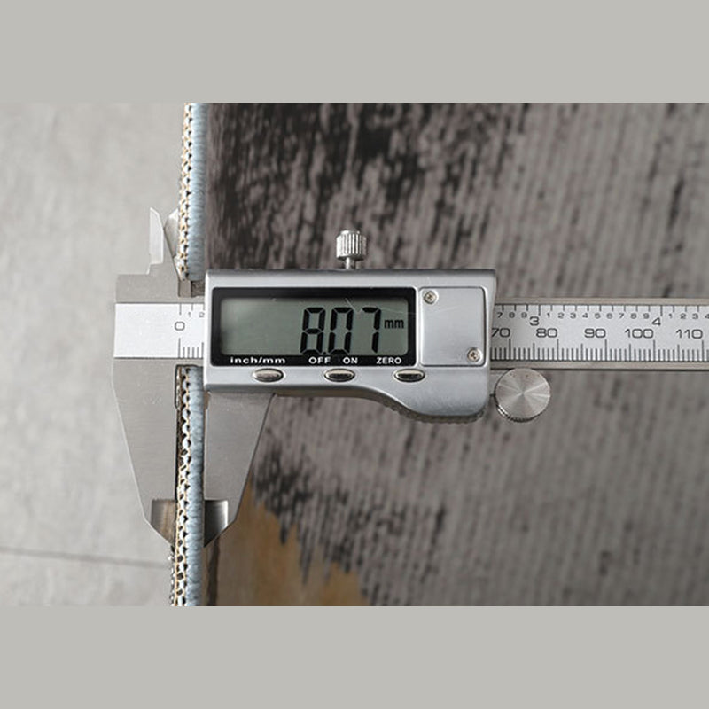 Blue Tone Simplicity Area Carpet Polyester Color Gradient Indoor Rug Easy Care Carpet for Bedroom