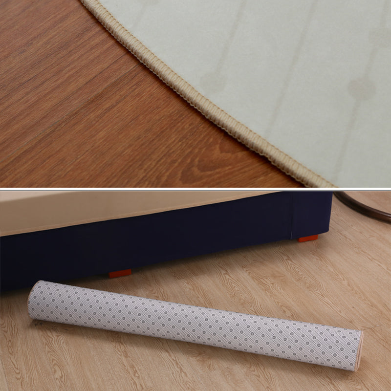 Yellow Tone Modern Indoor Rug Polyester Plants Print Carpet Non-Slip Backing Rug for Home Decoration