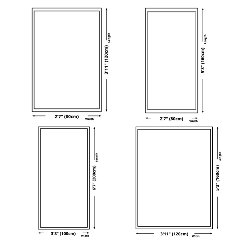 Decorative Floral Printed Rug Modern Marble Surface Carpet Stain Resistant Rug for Living Room