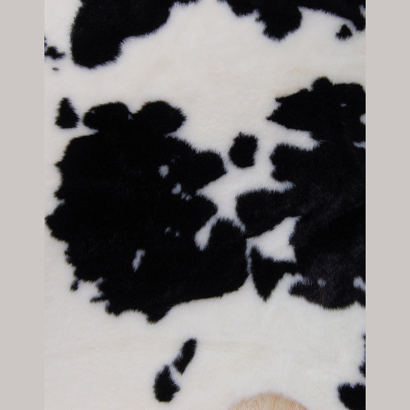 Fashionable Brown Animals Pattern Rug Polyester Area Carpet Stain Resistant Area Rug for Home Decor