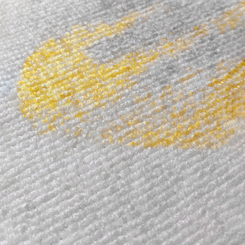 Multicolor Trendy Rug Polyester Carpet Rendering Traces Indoor Rug Anti-Slip Backing for Living Room