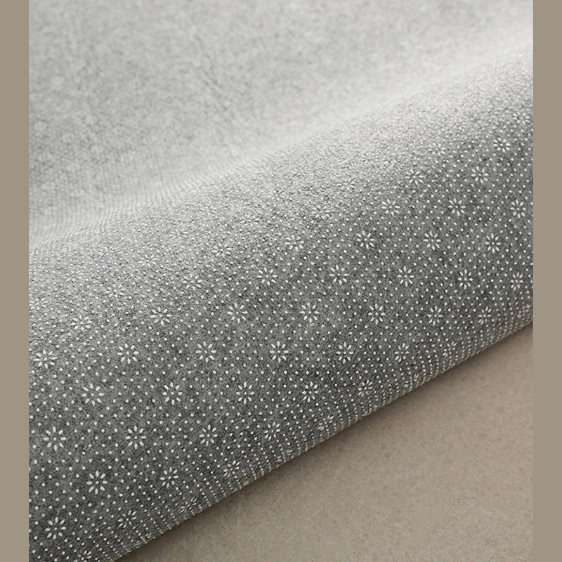Rapis de motif abstrait blanc Rapier polyester tapis de support non glissant pour le salon