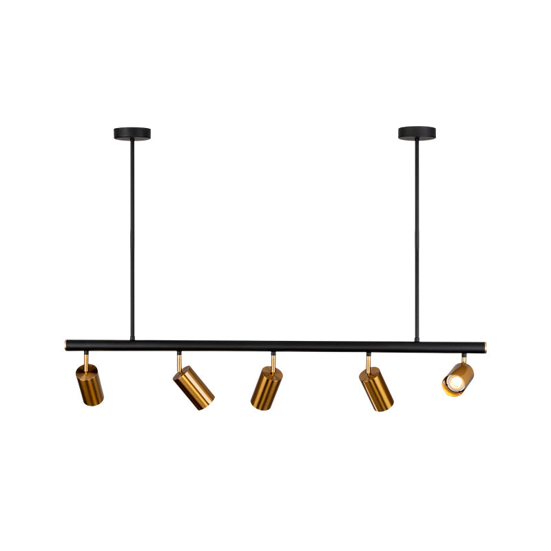 Linea de iluminación de la isla lineal colgante lineal lsland iluminación de la isla colgante luces en metal