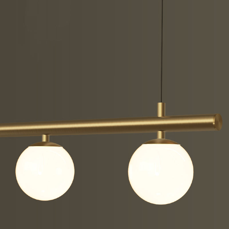 3 Light Kitchen Island Pendant Linear Chandelier Contemporary Island Lighting