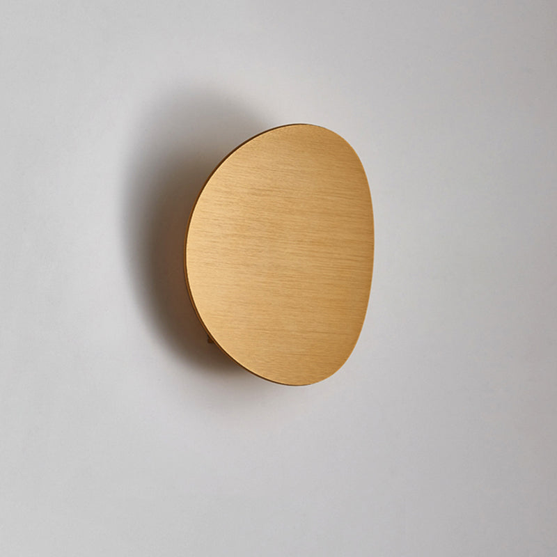 Lámpara de pared de aluminio contemporánea de lámparas de aluminio apliques para dormitorio