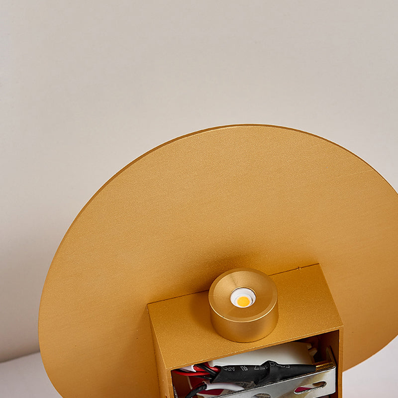 Lámpara de pared de aluminio contemporánea de lámparas de aluminio apliques para dormitorio